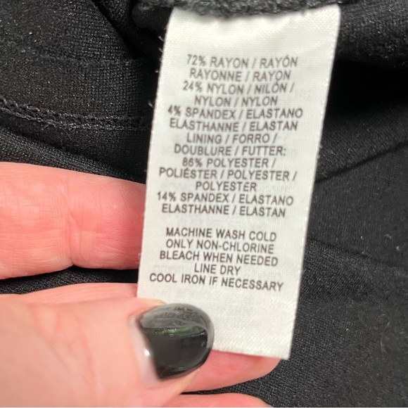 Lysse Black Center Seam Ponte Legging - Picture 6 of 7